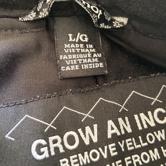 Girls Insulated black Marmot Ski Pants, Size L - Picture 6 of 13